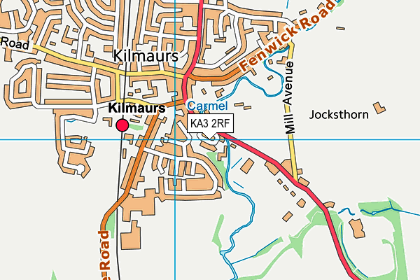 KA3 2RF map - OS VectorMap District (Ordnance Survey)