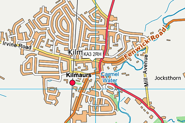 KA3 2RH map - OS VectorMap District (Ordnance Survey)