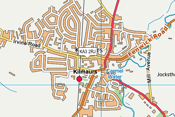 KA3 2RJ map - OS VectorMap District (Ordnance Survey)