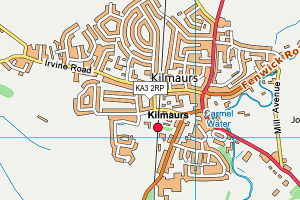 KA3 2RP map - OS VectorMap District (Ordnance Survey)