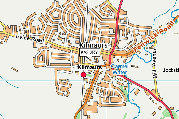 KA3 2RY map - OS VectorMap District (Ordnance Survey)