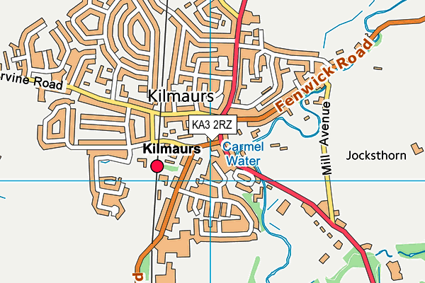 KA3 2RZ map - OS VectorMap District (Ordnance Survey)