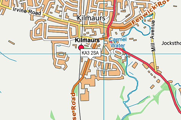 KA3 2SA map - OS VectorMap District (Ordnance Survey)