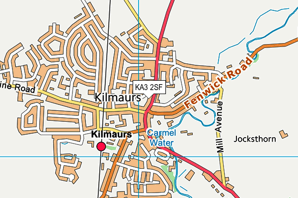 KA3 2SF map - OS VectorMap District (Ordnance Survey)