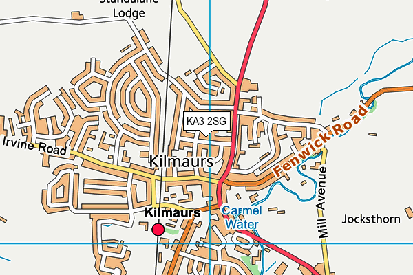KA3 2SG map - OS VectorMap District (Ordnance Survey)