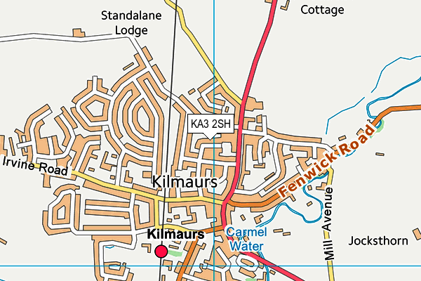 KA3 2SH map - OS VectorMap District (Ordnance Survey)