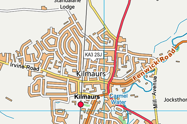 KA3 2SJ map - OS VectorMap District (Ordnance Survey)