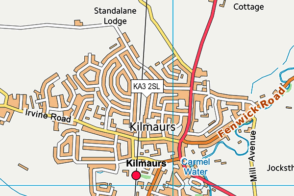 KA3 2SL map - OS VectorMap District (Ordnance Survey)