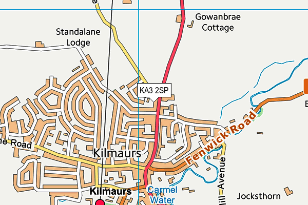 KA3 2SP map - OS VectorMap District (Ordnance Survey)