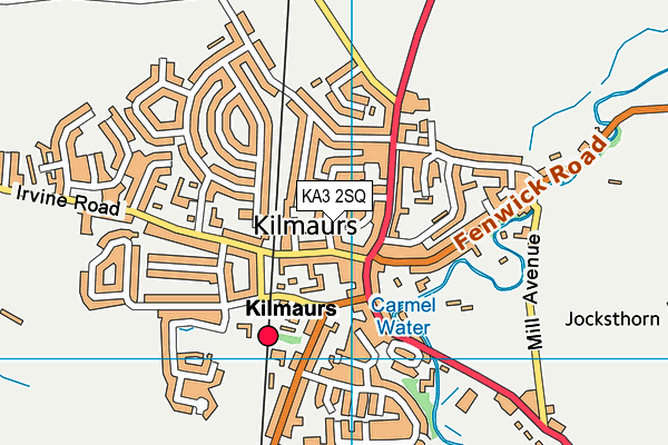 KA3 2SQ map - OS VectorMap District (Ordnance Survey)