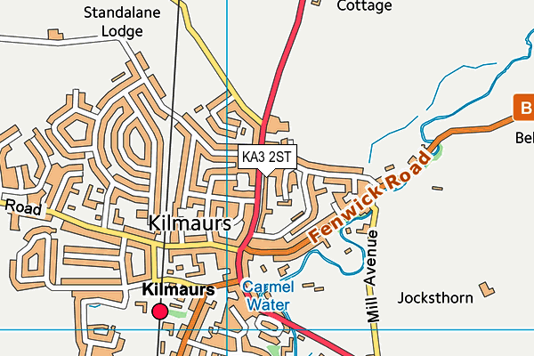 KA3 2ST map - OS VectorMap District (Ordnance Survey)