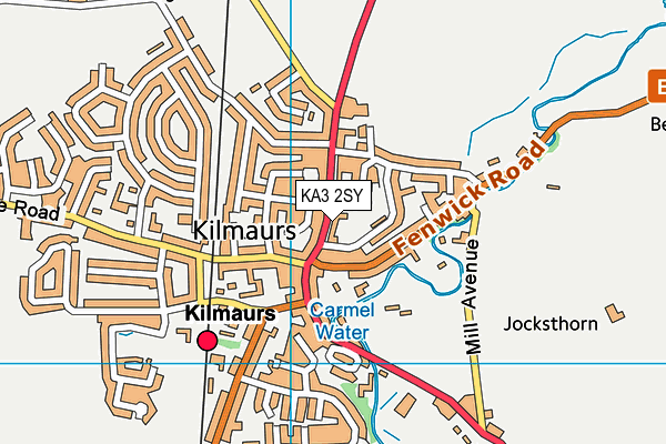 KA3 2SY map - OS VectorMap District (Ordnance Survey)