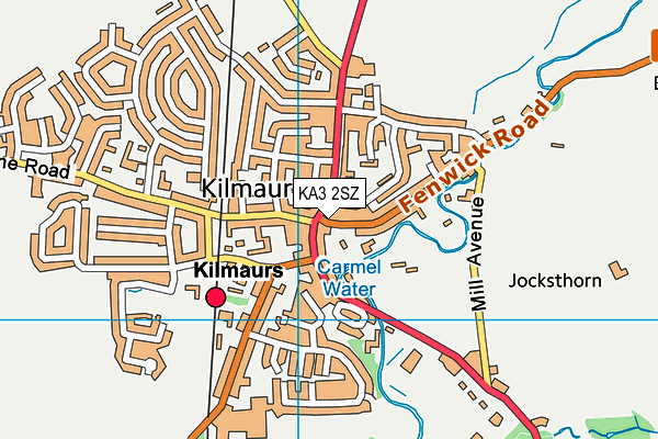 KA3 2SZ map - OS VectorMap District (Ordnance Survey)