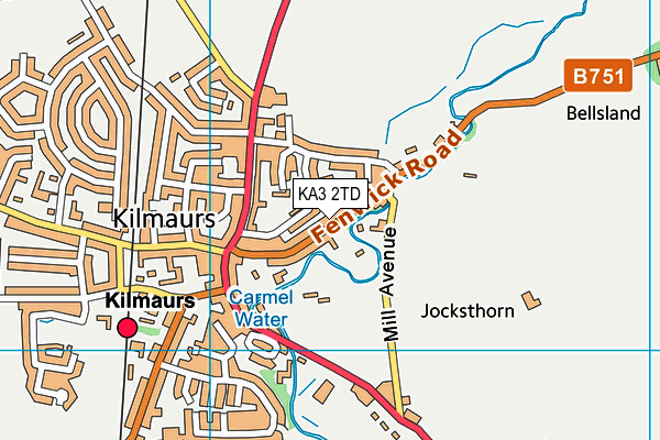 KA3 2TD map - OS VectorMap District (Ordnance Survey)