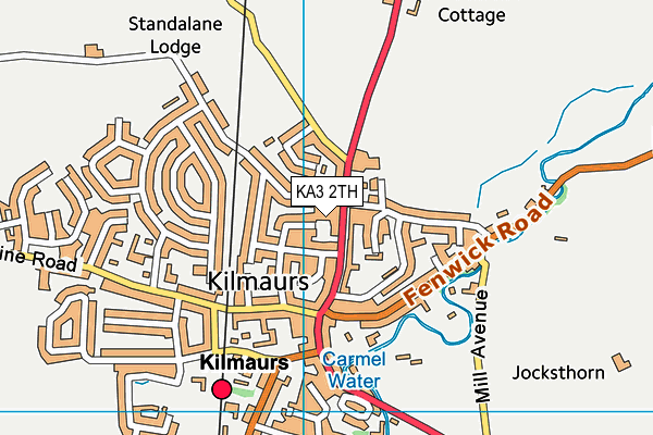 KA3 2TH map - OS VectorMap District (Ordnance Survey)