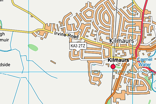 KA3 2TZ map - OS VectorMap District (Ordnance Survey)