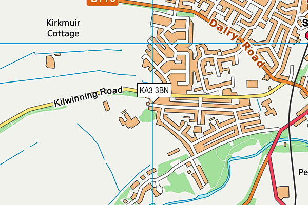 KA3 3BN map - OS VectorMap District (Ordnance Survey)