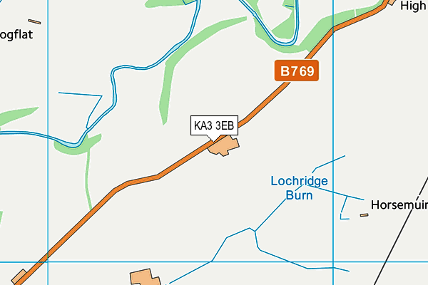 KA3 3EB map - OS VectorMap District (Ordnance Survey)