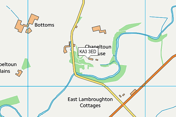 KA3 3ED map - OS VectorMap District (Ordnance Survey)