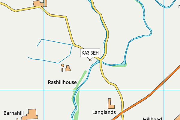 KA3 3EH map - OS VectorMap District (Ordnance Survey)