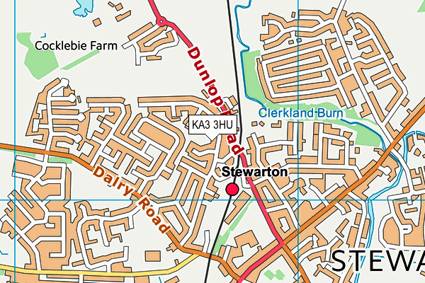 KA3 3HU map - OS VectorMap District (Ordnance Survey)