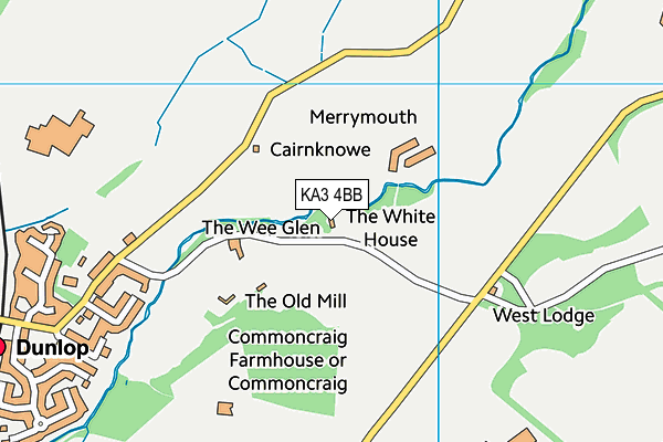 KA3 4BB map - OS VectorMap District (Ordnance Survey)