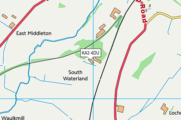 KA3 4DU map - OS VectorMap District (Ordnance Survey)