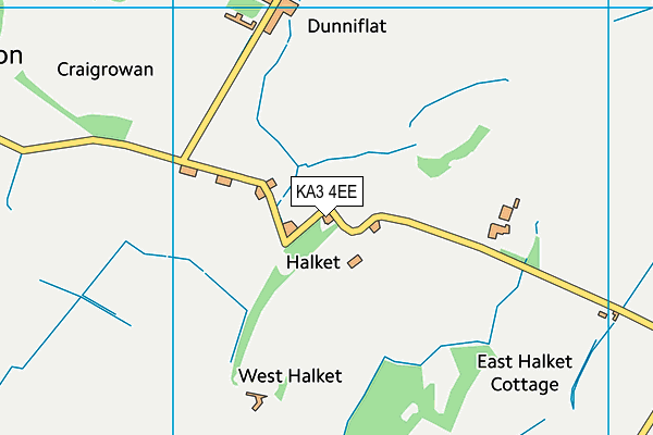KA3 4EE map - OS VectorMap District (Ordnance Survey)