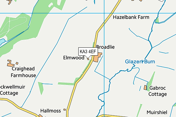 KA3 4EF map - OS VectorMap District (Ordnance Survey)