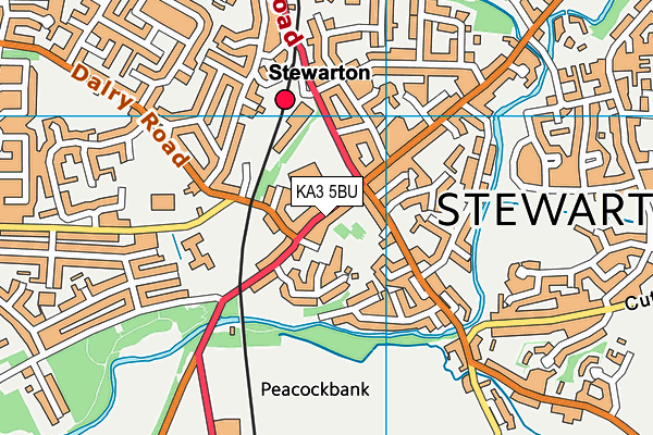 Map of STEWARTON NEW STYLE LTD at district scale