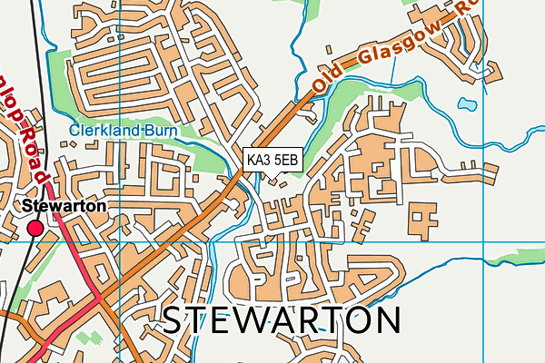 KA3 5EB map - OS VectorMap District (Ordnance Survey)