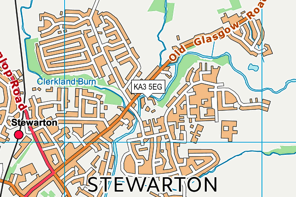 Map of STAN WARDROP  & SON LTD at district scale