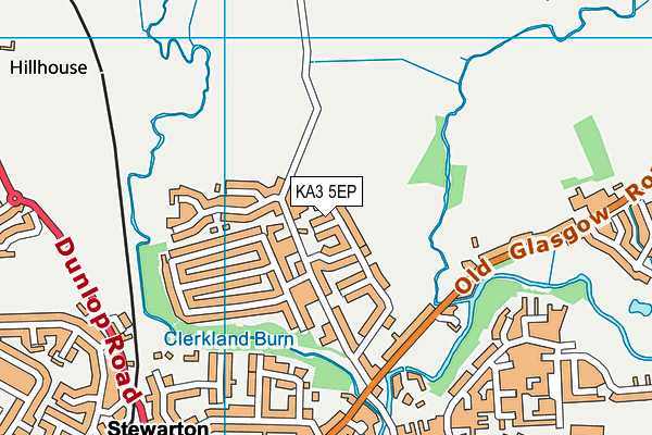 KA3 5EP map - OS VectorMap District (Ordnance Survey)