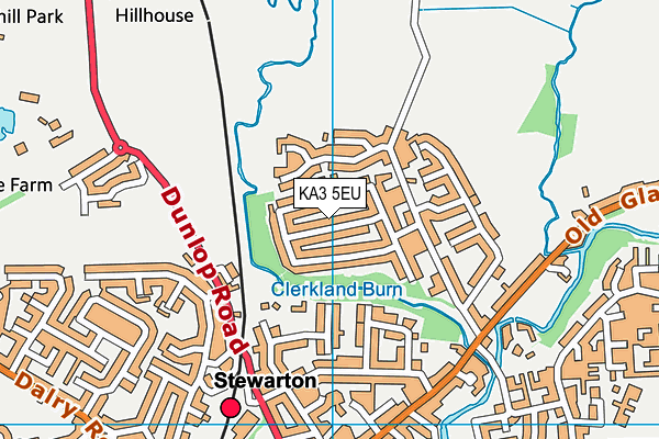 KA3 5EU map - OS VectorMap District (Ordnance Survey)