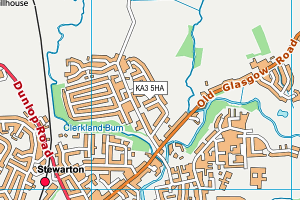 KA3 5HA map - OS VectorMap District (Ordnance Survey)