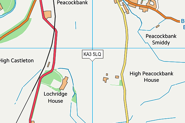 KA3 5LQ map - OS VectorMap District (Ordnance Survey)