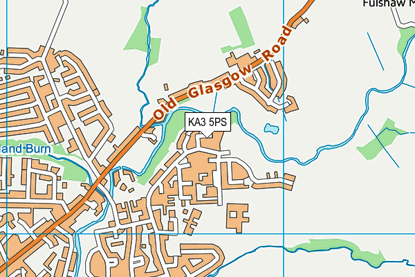 KA3 5PS map - OS VectorMap District (Ordnance Survey)
