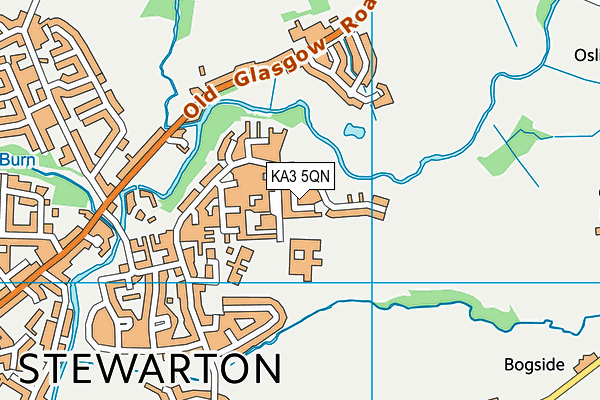 KA3 5QN map - OS VectorMap District (Ordnance Survey)