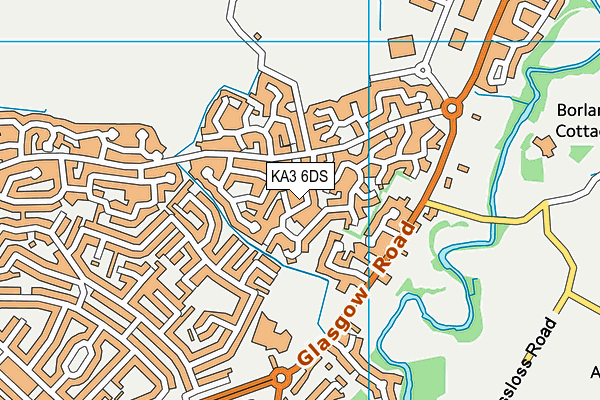 KA3 6DS map - OS VectorMap District (Ordnance Survey)