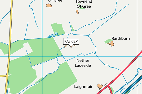 KA3 6EP map - OS VectorMap District (Ordnance Survey)