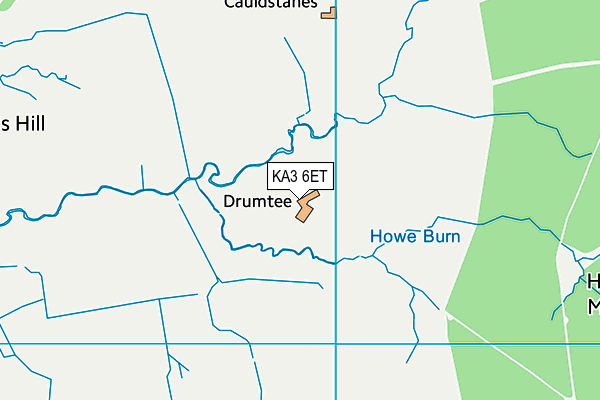 KA3 6ET map - OS VectorMap District (Ordnance Survey)