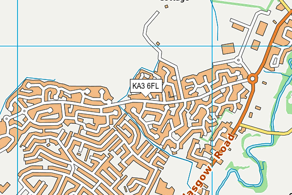 KA3 6FL map - OS VectorMap District (Ordnance Survey)