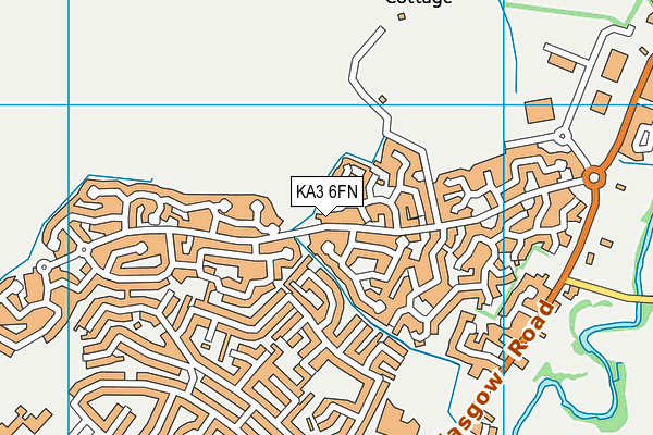 KA3 6FN map - OS VectorMap District (Ordnance Survey)