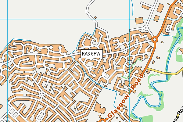 KA3 6FW map - OS VectorMap District (Ordnance Survey)