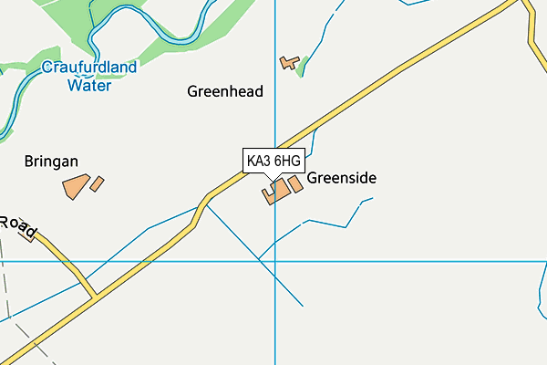 KA3 6HG map - OS VectorMap District (Ordnance Survey)
