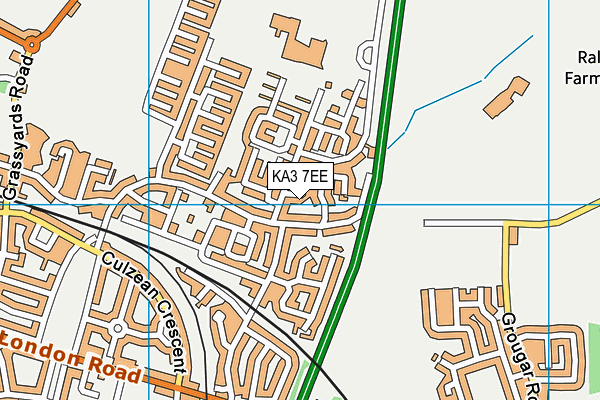 KA3 7EE map - OS VectorMap District (Ordnance Survey)