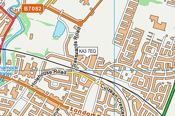 KA3 7EQ map - OS VectorMap District (Ordnance Survey)