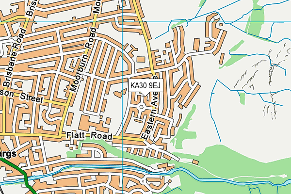 KA30 9EJ map - OS VectorMap District (Ordnance Survey)