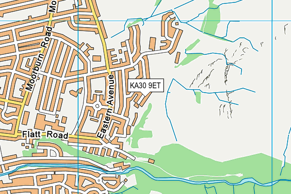 KA30 9ET map - OS VectorMap District (Ordnance Survey)