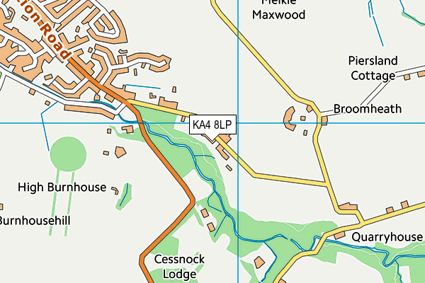 KA4 8LP map - OS VectorMap District (Ordnance Survey)